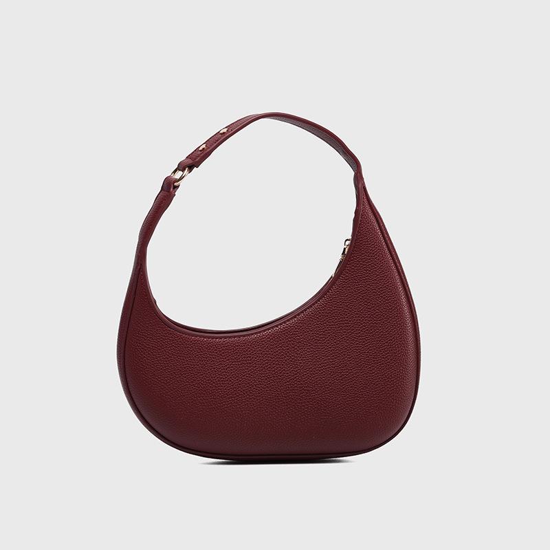 

Новая модная сумка через плечо под мышкой женская бордовый