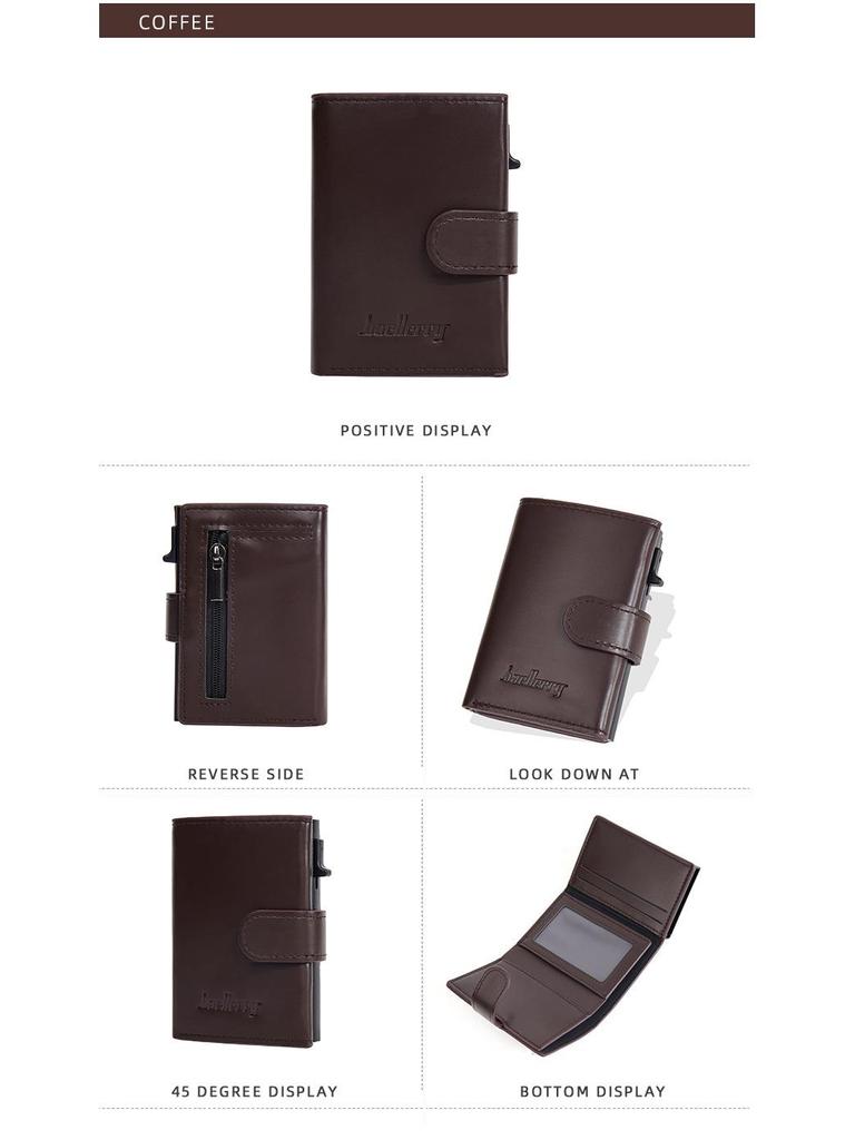 Baellerry RFID Anti-theft Aluminum Card Holder for Men