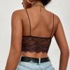 Nová, krajkou zavinutá sexy košilka slim Fit s rybí kostí bez zad