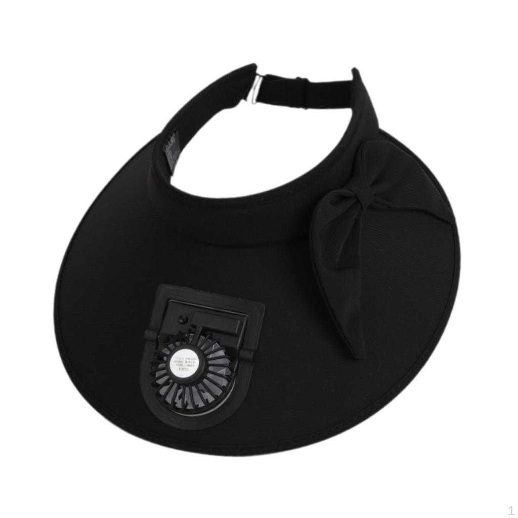 Adjustable Fan Visor for Men And Women in Outdoor Settings