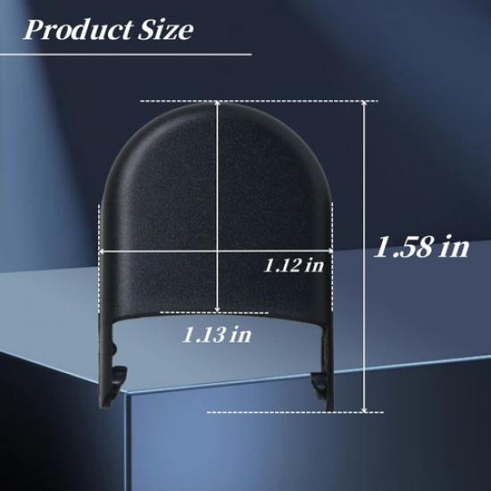 2x Front Windshield Wiper Arm Nut Head Bolt Cap Cover for Buick GMC Chevrolet