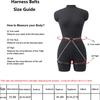 Women Sexy Chain Hip Leg Bandage Harness Nightclub Belt Garter Pu Leather Straps