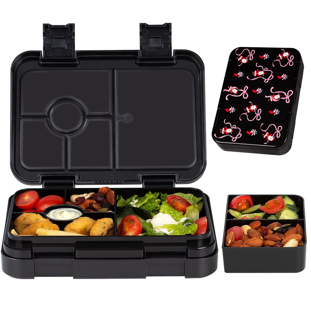 Adorable Kids Lunch Box Student Microwave Safe Travel Bento Box Halloween Container Portable Leak Proof Fruit Salad Bento Box