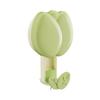 Tulip Suction Cup Hooks Towel Rack No Drill Adhesive Hook Wall Mounted for Kitchen Bathroom, Vacuum Suction No Fall Off Heavy Duty