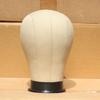 Cork Canvas Mannequin Head Stand for Wig Styling and Display