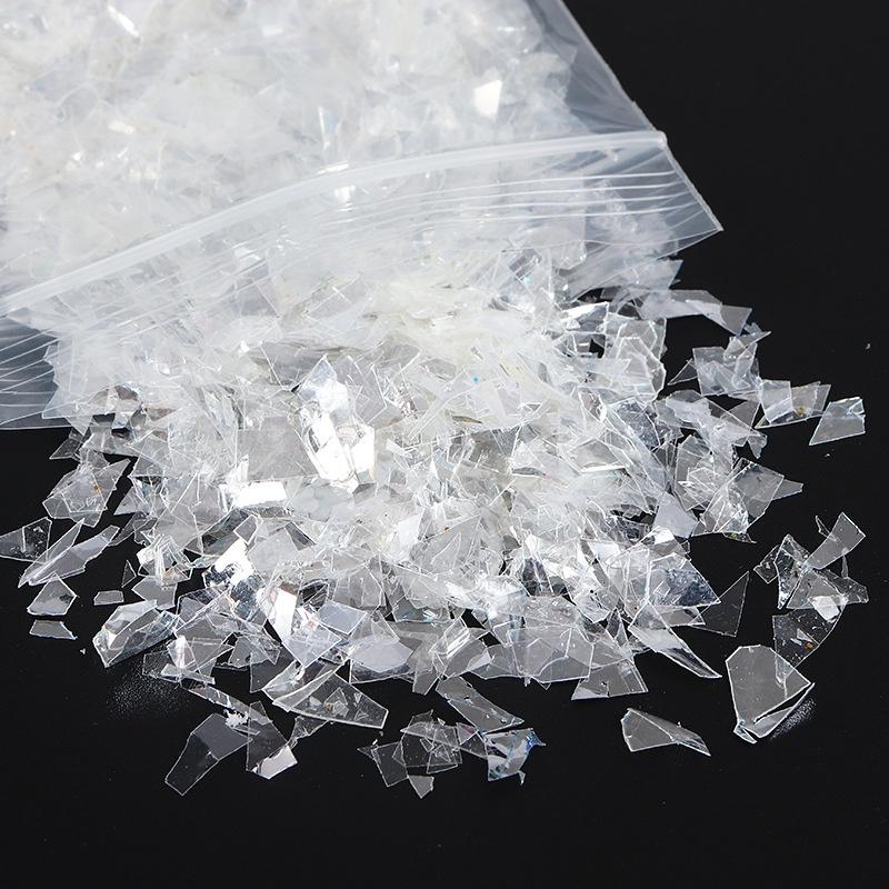 

10 г Aurora AB нерегулярный фрагмент зеркала массивный блеск для ногтей Русалка в виде ракушки блестки радужные аксессуары для украшения дизайна ногтей