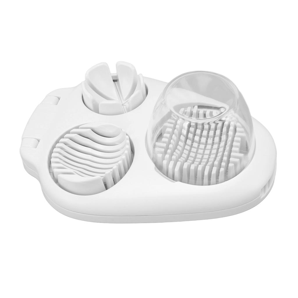 Kráječ vajec 3 režimy krájení Kuchyňský kráječ na vařená vejce na ozdobu salátový sendvič