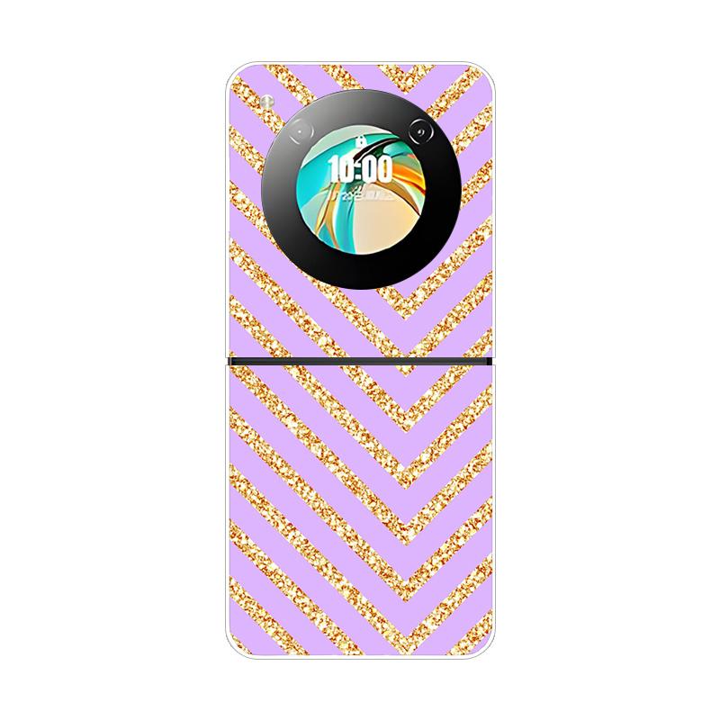 Pro ZTE Libero Flip Pouzdro Módní Roztomilý Kreslený Průhledné PC Tvrdá Skořepina Pouzdro na Telefon Pro ZTE Nubia Flip Flip2 Pouzdra Průhledné Fundas