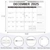 2026 Wall Calendar, 2026 Monthly Wall Calendar,18 Months Calendar Planner 11.5"x14.5",Planner with Thick Paper for Planning and Organizing for Home,