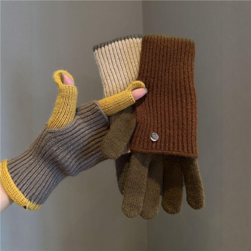 Open-Finger Long Gloves Dual-purpose Arm Cover Breathable Touchscreen Gloves Cycling