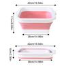 Foot Bath Tub Foot Bath Bucket 168 Massage Convex Points Foldable Anti-Slip Bucket Large Size For Hotel Car Cleaning Men
