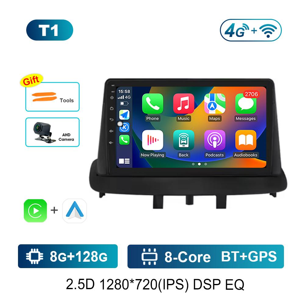 9'' for Renault Megane 3 Fluence Samsung SM3 2010 - 2014 Android OS Car Radio Multimedia Video Player 4G GPS Navi WiFi HD Screen