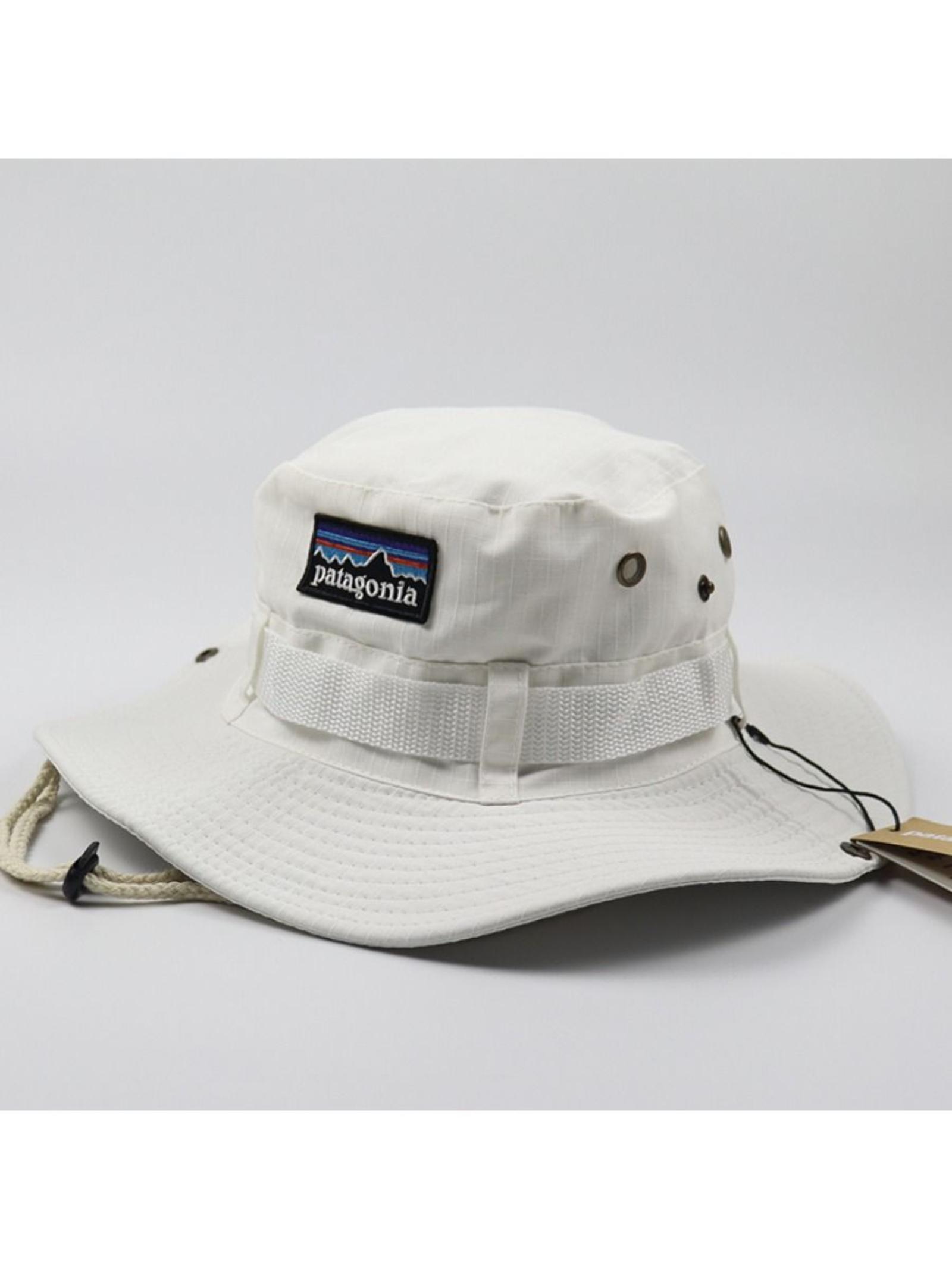 

Летняя уличная шляпа для хайкинга, шляпа от солнца, шляпа рыбака от солнца One Size белый