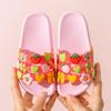 Sommer Kinder PVC Cartoon Kinder Slipper süße Home Haus Schuhe Regenbogen Familie Sandalen Kleinkind Hausschuhe