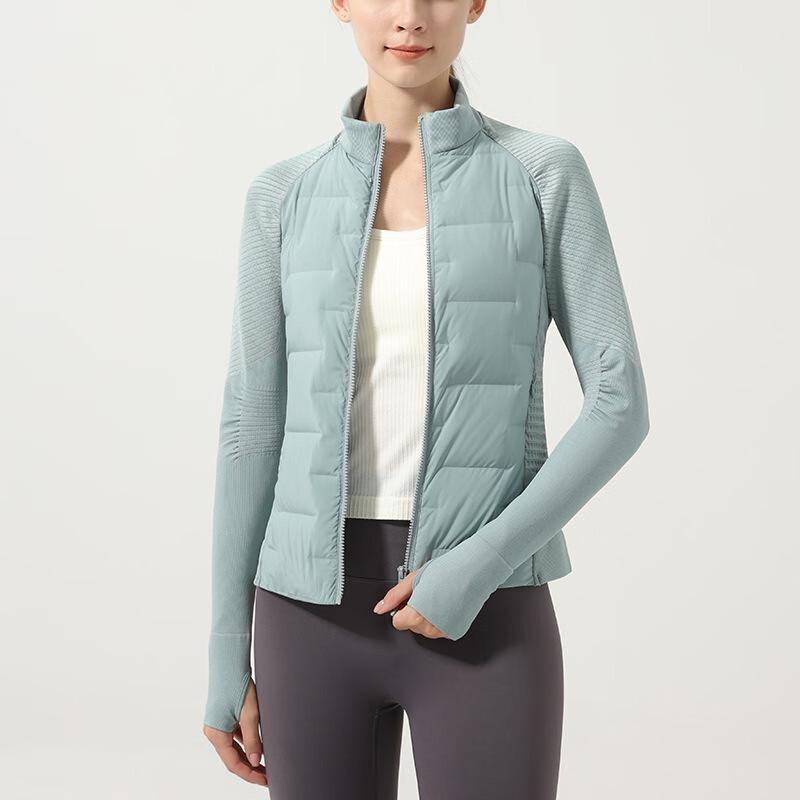 Ayoubu Women s Lightweight Goose Down Sports Jacket S