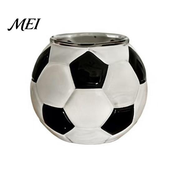 Football Drinking Glass Soccer Beer Glass, Shaped Whiskey Cup, Large Capacity Football-themed Drinkware Mug for Craft Beer, Home Bar Sports