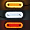 2 buc Lămpi LED Semnalizare Laterale 12V 24V Indicator Auto Reflector LED Lămpi Auto Lămpi Remorcă Lămpi Gabarit Furgonetă RV