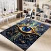 1PC Eye Pattern Carpet Ultra Soft, Thick & Absorbent, Non Slip Machine Washable Mat for Entryway