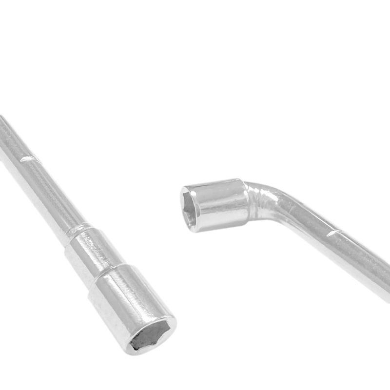 L-Shaped Chrome-Plated 3D Printer Nozzle Wrench, Double-Ended Hex Socket 6/7/8mm, 10cm Length