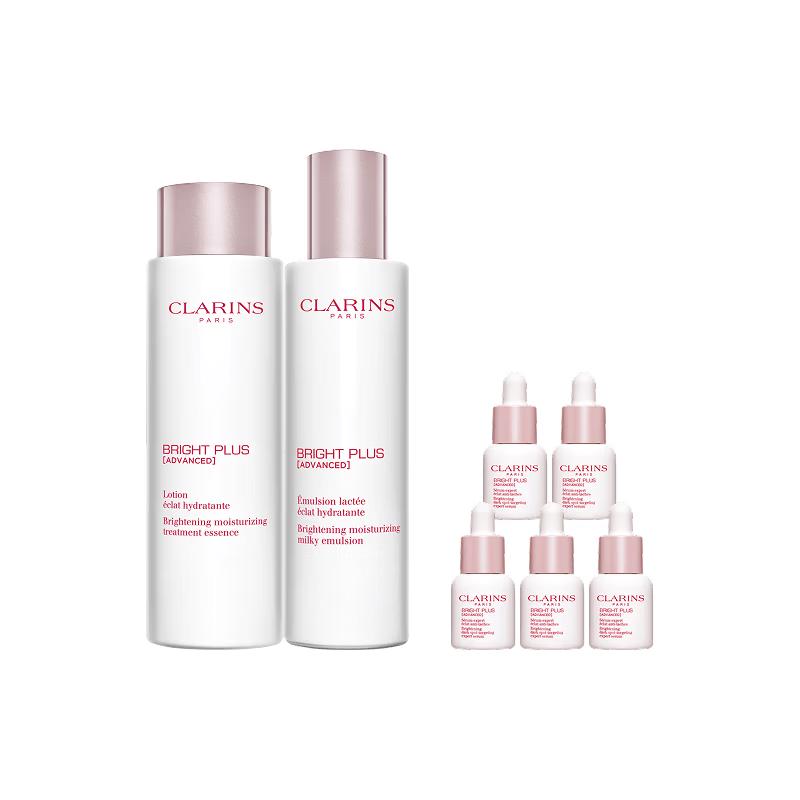 Clarins Bright Plus Milky Lotion & Toner Set