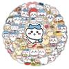 60 PCS Korean Style Cute Animal Stickers, Waterproof Vinyl Decals for Phone Case Cup Notebook Helmet Fridge Decor