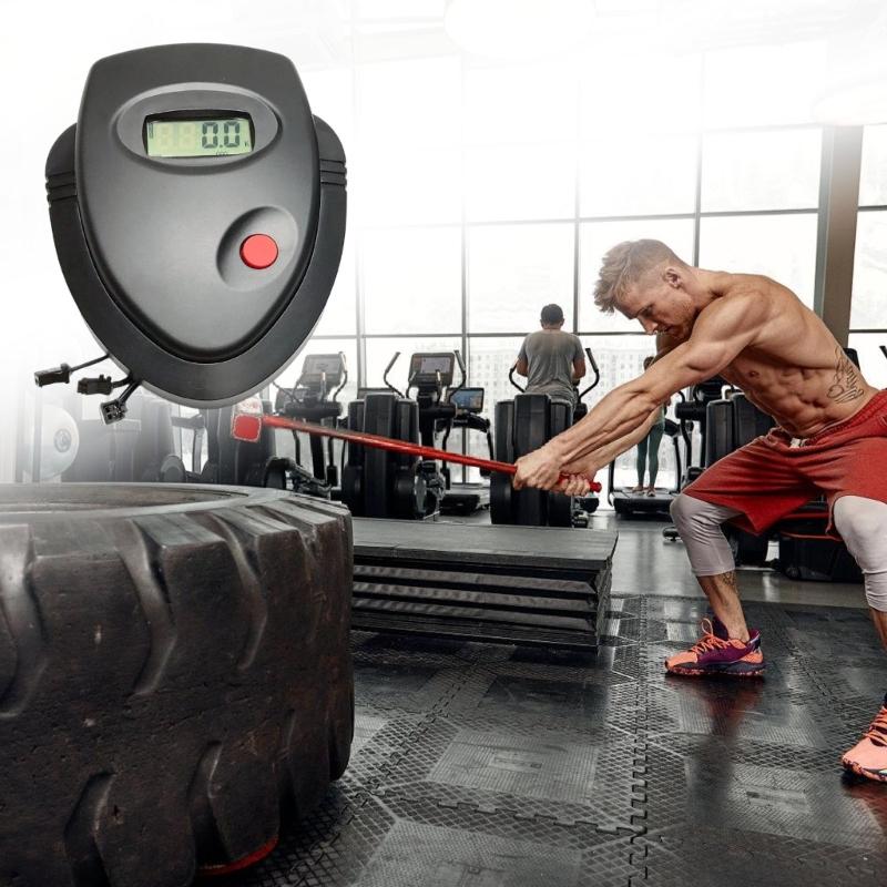 Lehký LCD tachometr Monitor pro rotoped se srdečním tepem Domácí fitness Monitor pro rotoped Snadná instalace