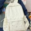 Schoolbag Schoolbag Female Junior High School Student Star Mori Backpack Ins Korean Version Niche High Value Large Capacity Lightweight Computer Bag