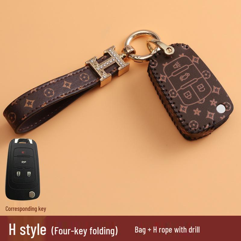 21 Buick Key Cover: New Excelle, Encore, Verano XT, LaCrosse, Regal - Stylish Women's Car Key Case