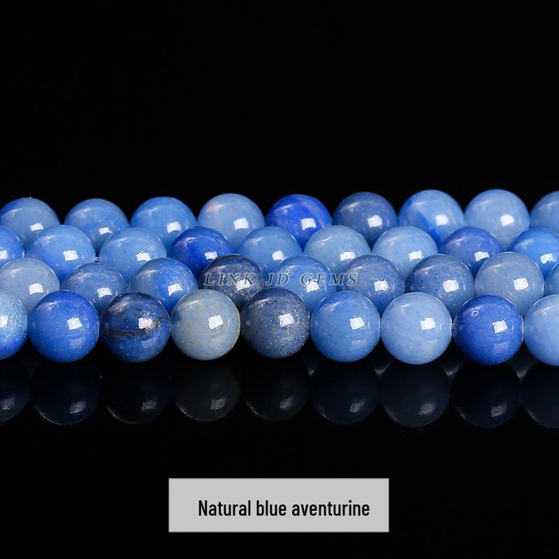 Jinde Jewelry Natural Red Aventurine Round Beads for Handmade DIY Bracelets and Accessories.
