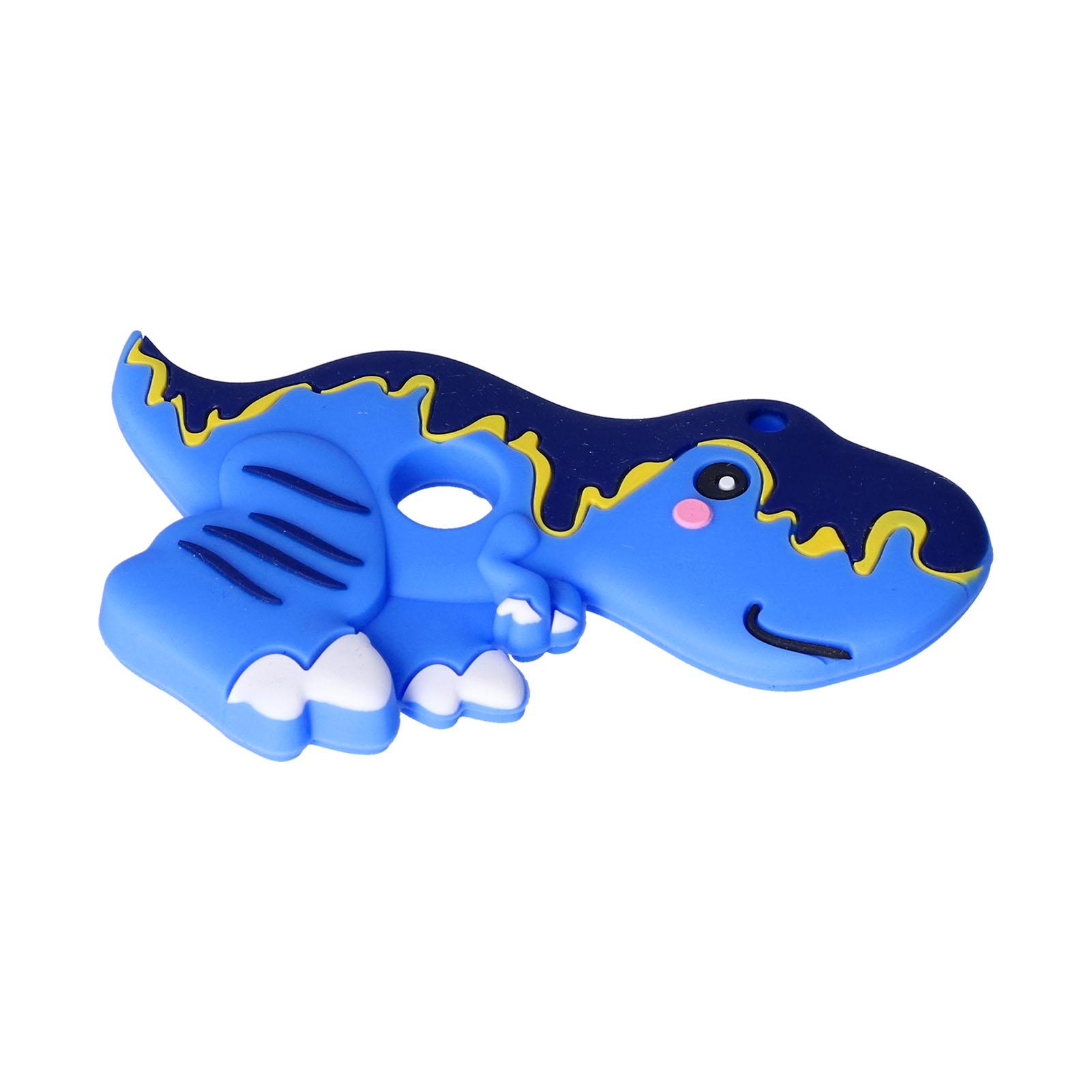 Baby Teether Food Grade Silicone Cute Appearance Comfortable Grip Elastic Baby Teething Toys