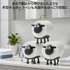 3-piece Set Sheep Toilet Paper holderJIS Standard Diameter 38mmstylish Nordic Design Holder Easy Install Eco-friendly Material Bathroom Accessory