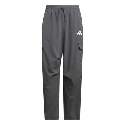 Calças de Fato de Treino Climacool Confortáveis Versáteis Macias de Secagem Rápida Amigas da Pele Calças Casuais Soltas Unissexo Cinza-Escuro KA9314
