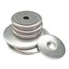 40 Pcs M6 Flat Washers - Galvanized Thickened Metal Spacers For Indoor & Outdoor Use Rustproof