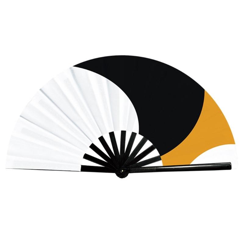 

Chinese Kung Fu Hand Fan Handheld Fan,Fabric Folding Fan for Dancing Cosplays Party Wedding Props Home Decorations