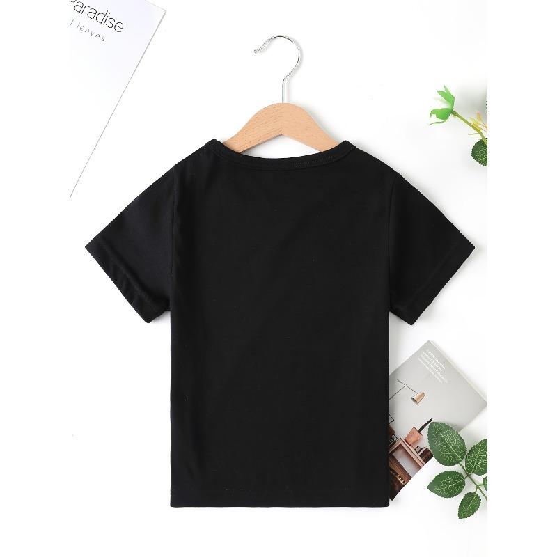 European sizes Cockatiel Playing the Flute Music Note Printed T Shirt Girls Boys Funny Summer Short Sleeve T-shirt Cute Bird T-shirt Kids Clothes