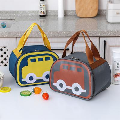 Kids Portable Warm Pack Lunch Bag Box Cartoon Tote Insulation Package Insulated Thermal Food Picnic Pouch for Boys Girls