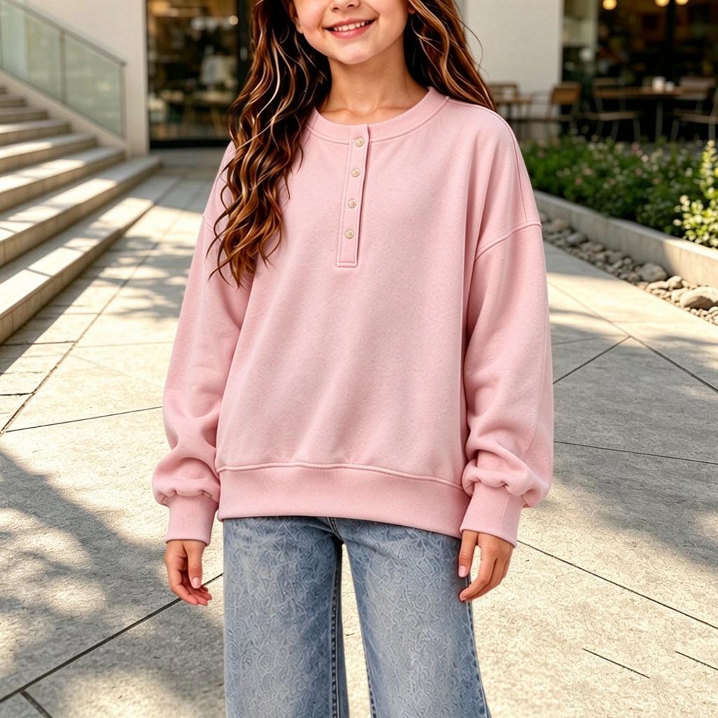 Boys and Girls Christmas Hoodie Sweatshirt Casual Comfortable Pullover Top for Holiday