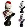 Art The Halloween Clown Figure Horror Clown Indoor Garden Statue Resin Terrifier