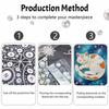 Animal Series Pearl Painting Cat Starry Sky Diy Handmade 5D HighValue Hanging Living Room Decoration Painting