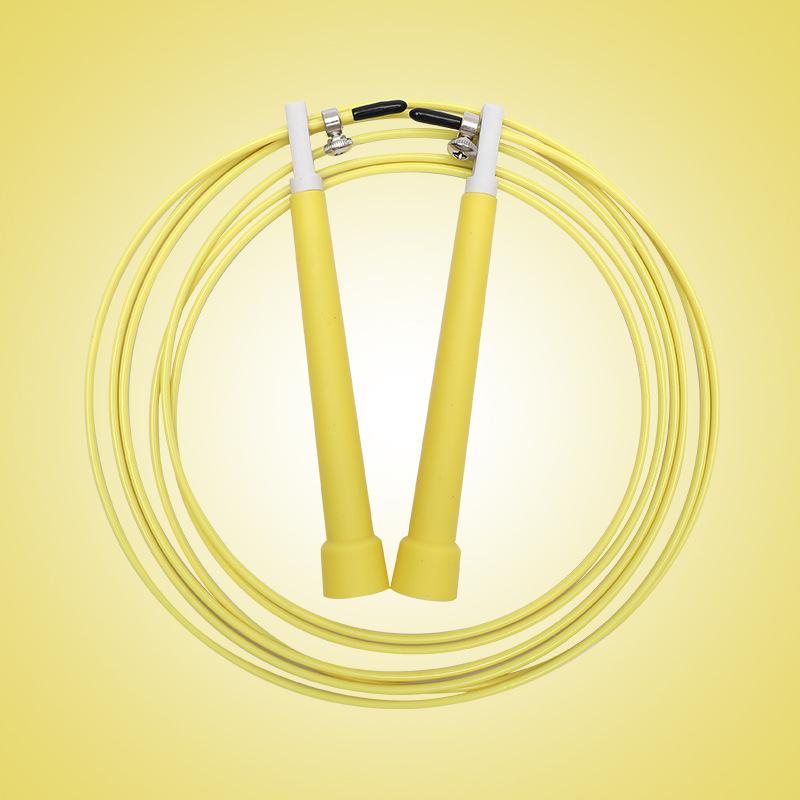 PVC Steel Wire Skipping Rope, Speed Skipping Rope for Fitness, 3 Metres Long, Competitive Skipping Rope for Children