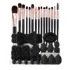 39Pcs Powder Puff Makeup Brushes Set Portable Blending Brushes Cosmetic Tool Kit Beauty Tool Foundation Brush Makeup Tool Set