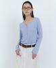 IULAI Nu Henley Neck Tea Mist Blue