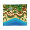 Stardew Valley Karte Gestrickte Decken Fleece Cartoon Anime Ultra-Weiche Überwurfdecken für Schlafzimmer Sofa Schlafzimmer Steppdecke