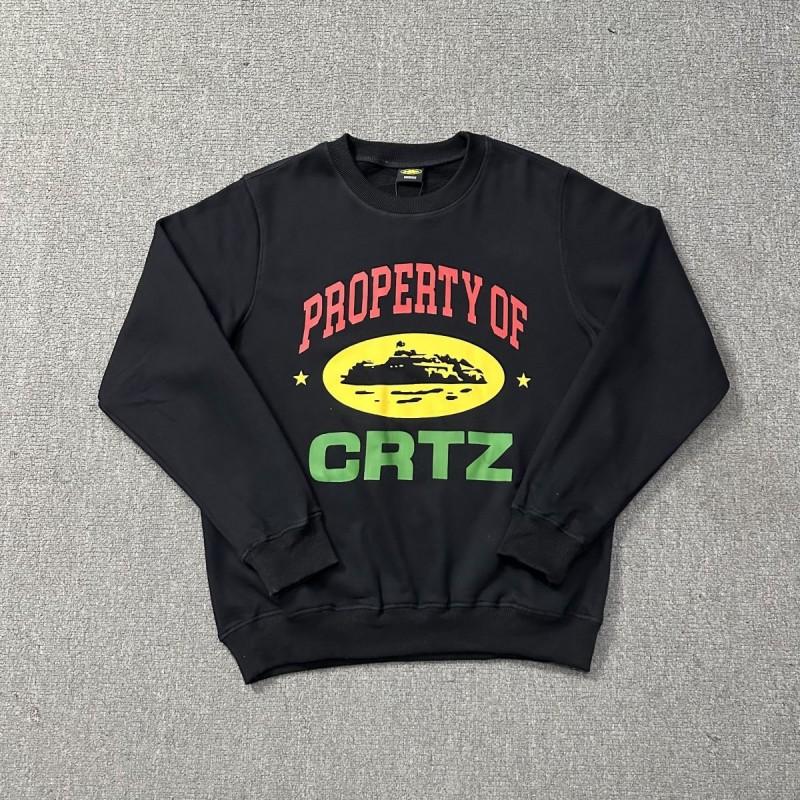 26 American Streetwear Graphic Print Crewneck Sweatshirt Loose Fit Teens