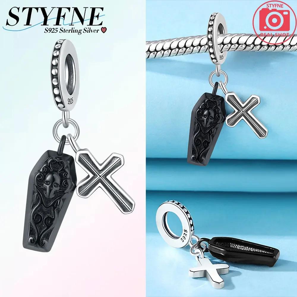Copperhappy Halloween Series Dark Ghost Horror Skull Baby Charm Fit Original Women'S Bracelet Diy Gift