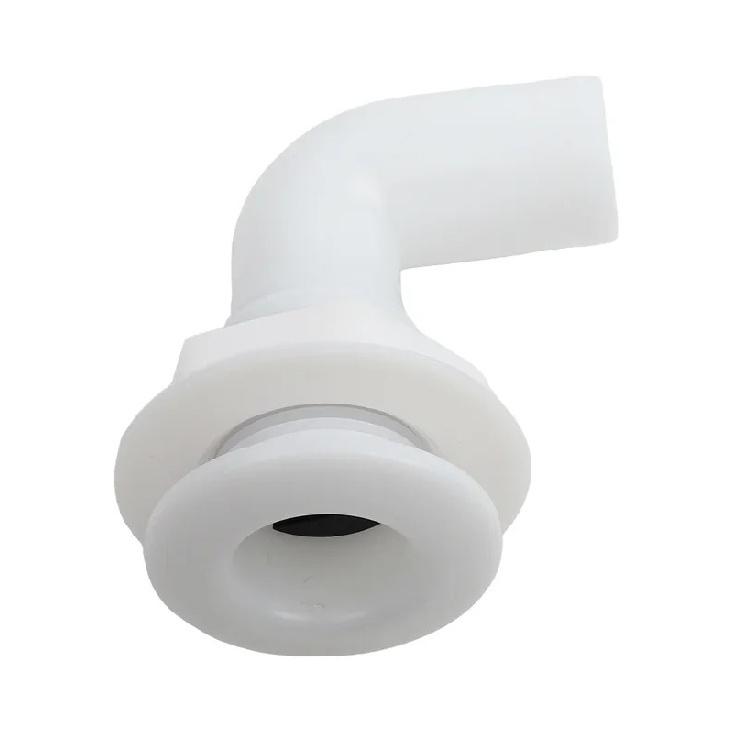 90° Boat Hose Pipe Elbow Bilge Pump Drain Bilge Drain Outlet Check Valve Marine Drainage Outlet Yacht Bilge Drainage Outlet