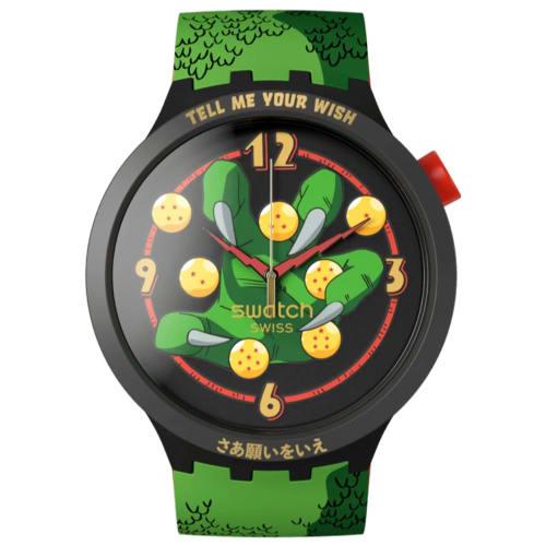 

Swatch SHENRON X SWATCH BIG BOLD SB01Z102 Green Watch