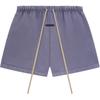 FW24 Homecoming Heavy Fleece Soccer Shorts Men Shorts Lavender 160BT244317F