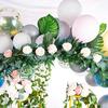 Videira artificial simulação realista guirlanda de vegetação videiras falsas para casamento casa fotografia adereços decoração