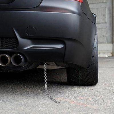 Grounding Strap Anti Static Adjustable Car Chain Truck Electrostatic Metal Chain Ground Belt For Automotive Truck RV SUV Driver